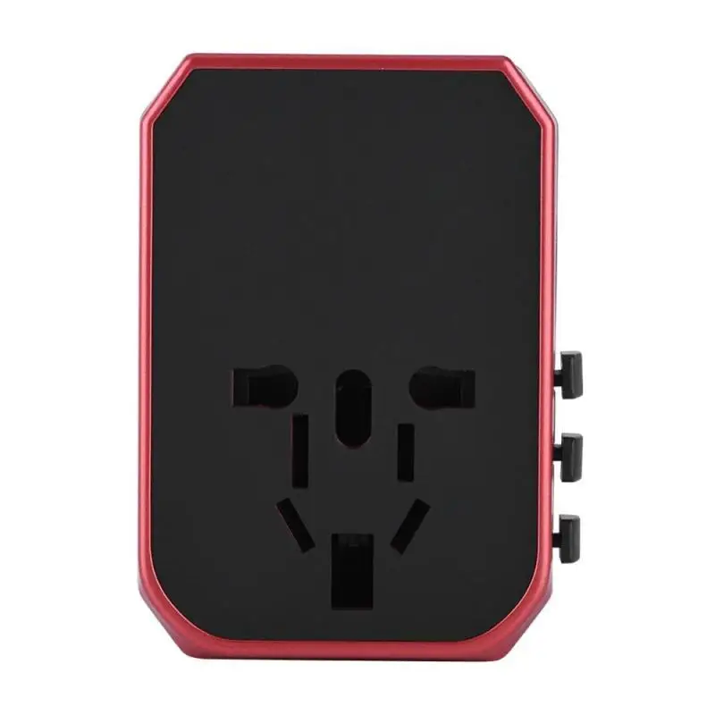 Портативный адаптер штепсельная вилка Универсальный дорожный 4 USB порта Type C