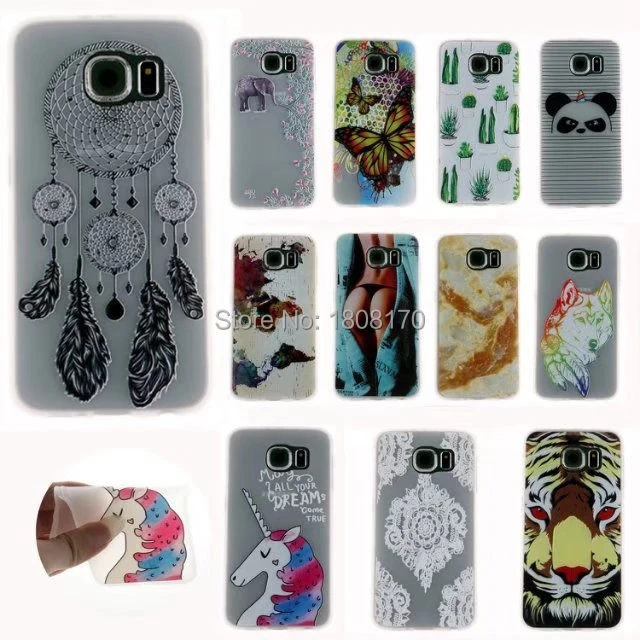 

Flower Unicorn Horse TPU Soft Case For Samsung Galaxy S8 Plus S7 S6 Edge J310 J510 J710 A5 2017 A310 A510 J120 Phone Cover 20pcs