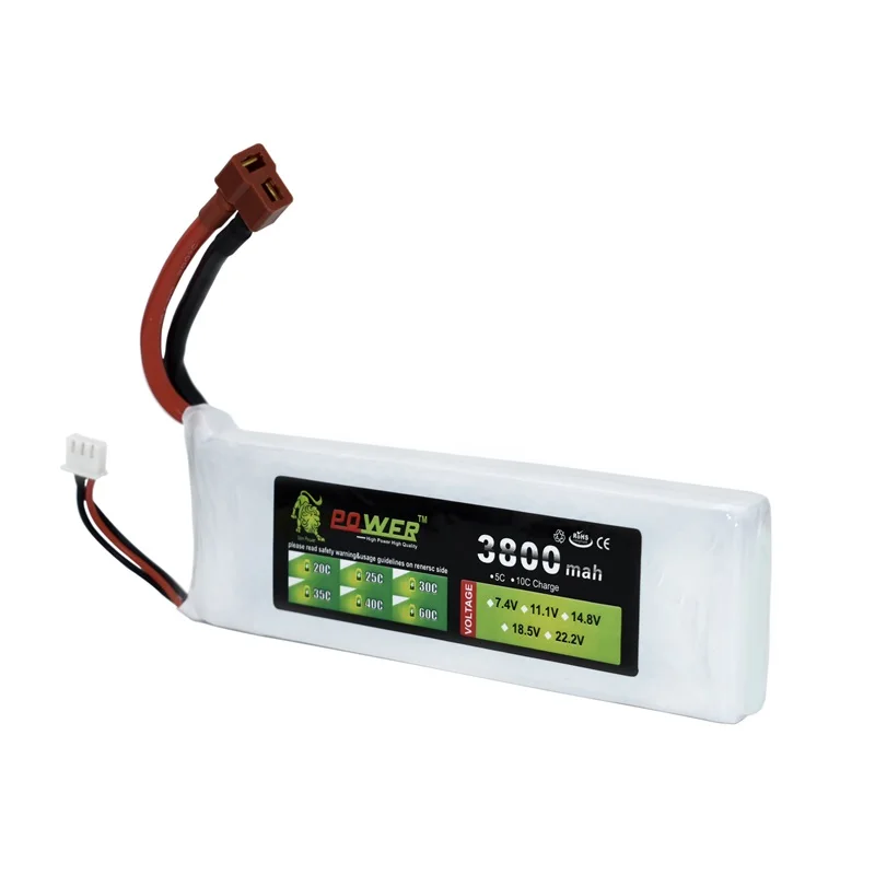 LIOM POWER 3S 11,1 v 3800mah LIPO батарея 30c-35c для вертолета четыре оси мощность T/XT60/JST разъем 3s батарея 11,1 V литиевая