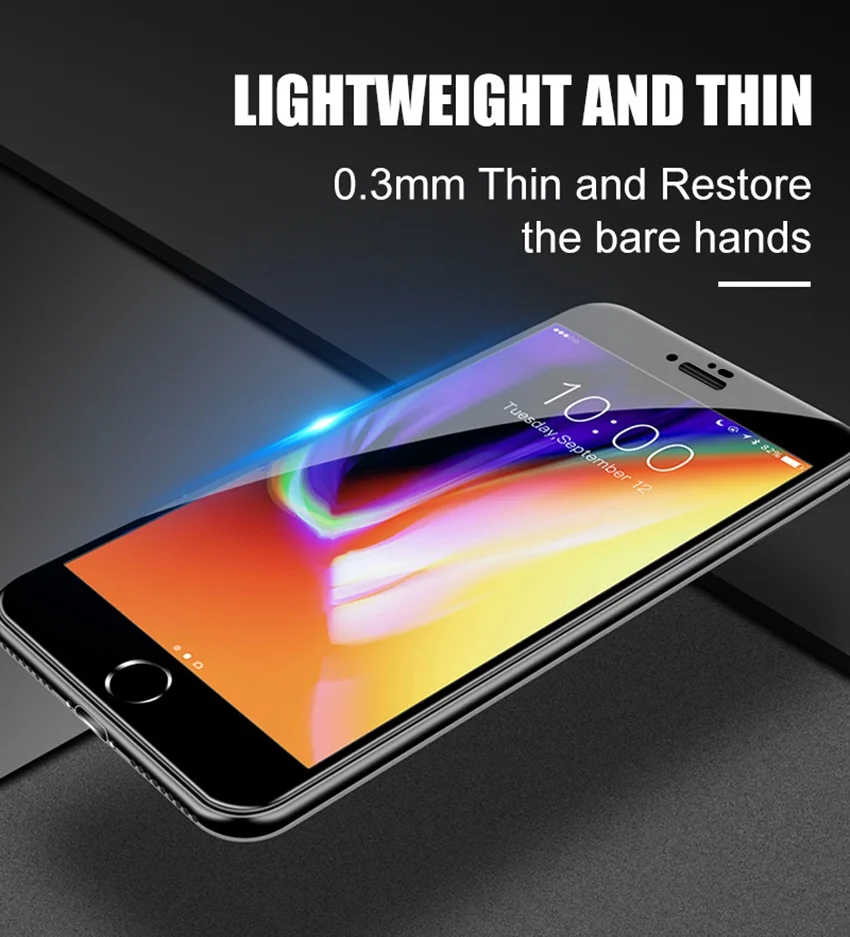 Artisome 6D Protective Glass For iPhone 8 Plus Glass Tempered Glass Film For iPhone 7 8 6 6s Plus Screen Protector               (11)