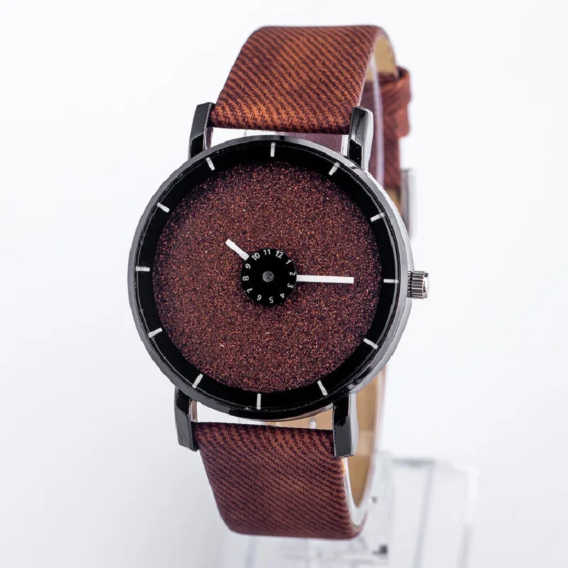 

Creative Student Lovers' Watches Leather Quartz Wristwatch for Boy Girl Clock Timer Women Men Watches Timepiece Gift