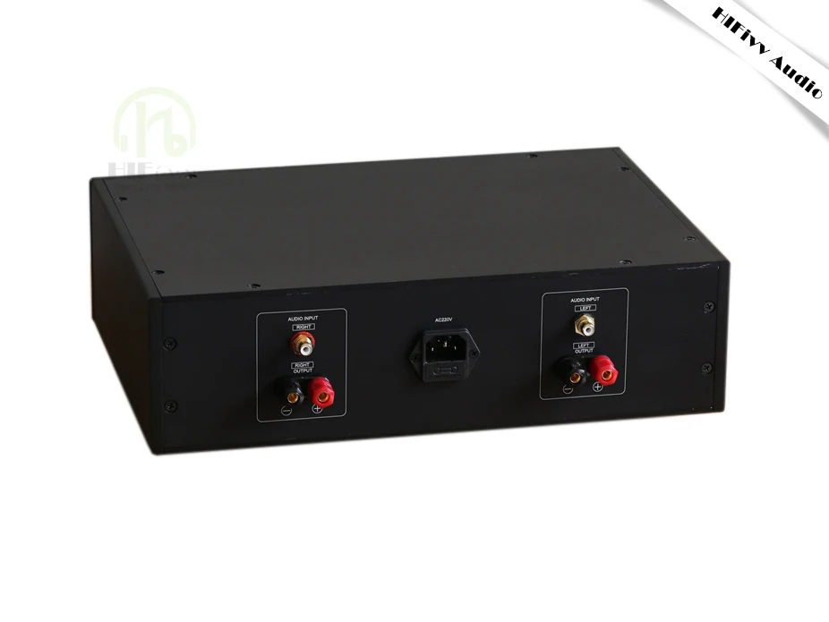 HIFI высокой мощности аудио усилитель 70 Вт* 2 2SC2922 2SA1216 стерео относятся к Naim NAP200 мягкий и мягкий звук трубки Черный алюминиевый чехол