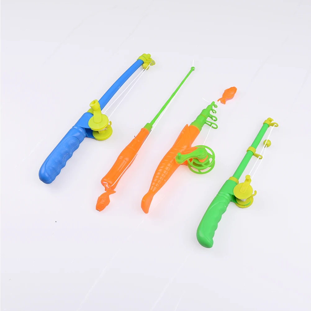 

1Pcs Baby Kids Magnetic Fishing Rod Fish Model Educational Toy Fun Game Gift 4 Styles