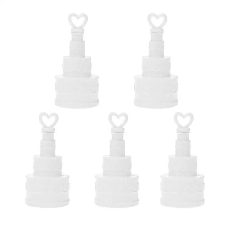 5pcs/bag Love Cake Style Empty Bubble Bottles Holder Party Wedding Romantic Bubbles Maker Kids Outdoor Fun Bubble 5pcs/bag Love Cake Style Empty Bubble Bottles Holder Party Wedding Romantic Bubbles Maker Kids Outdoor Fun Bubble