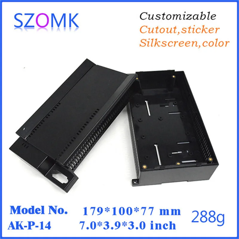 wall mount plastic din rail box instrument enclosure szomk plastic box for electronics project din rail control housing box plastic case (8).jpg