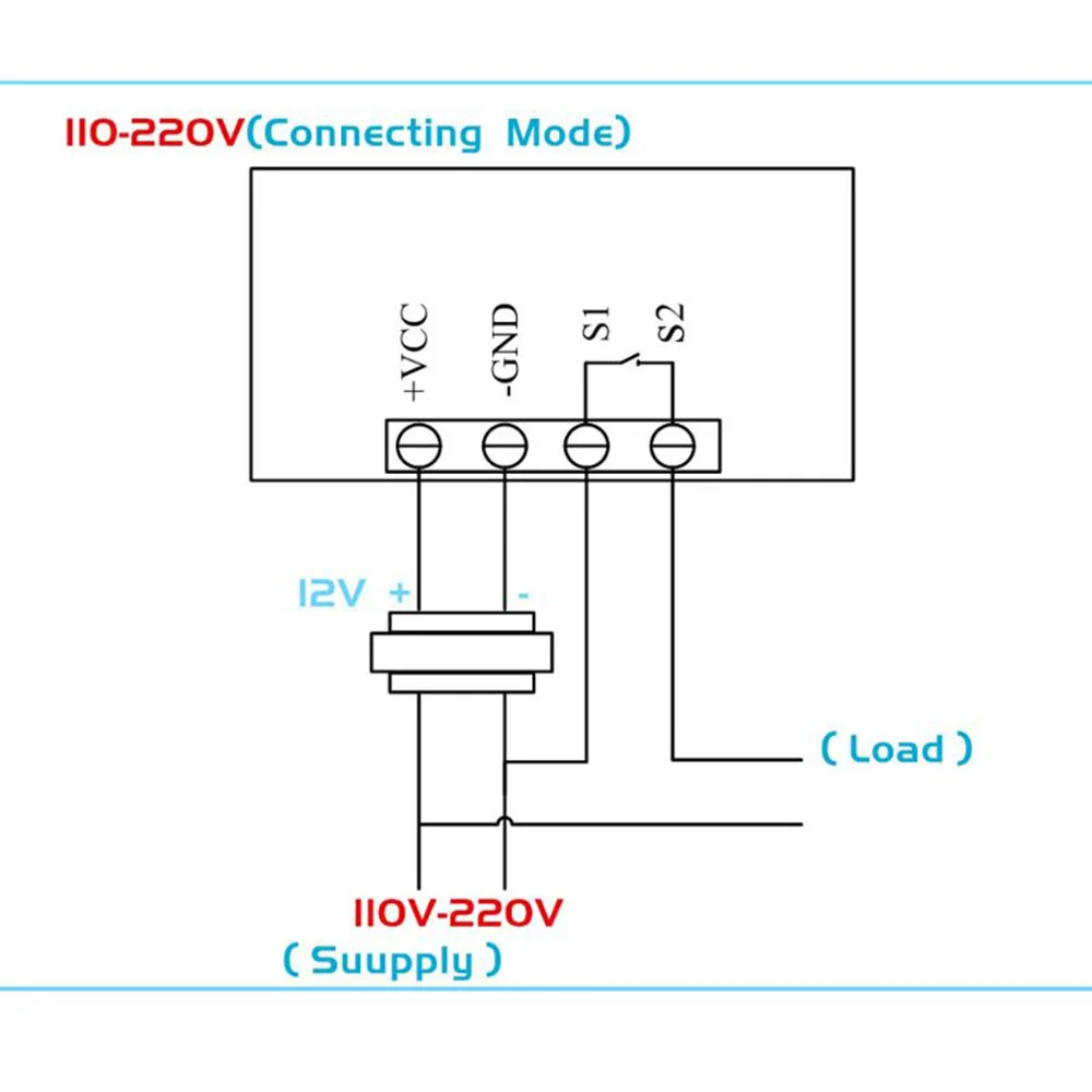 5 V/12 V/24 V/220 V Высокоточный регулятор температуры цифровой дисплей температуры