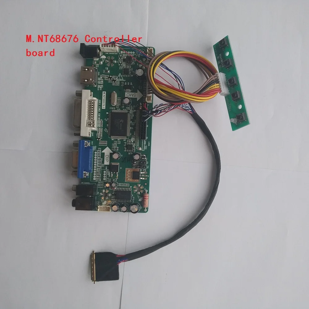 

Controller board For M215HGE-L1A/L10 display 21.5" Panel monitor LED 40pin VGA DIY Screen M.NT68676 DVI kit 1920X1080 LCD HDMI