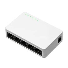 Мини 5-Порты и разъёмы Desktop гигабитный коммутатор/Fast Ethernet сетевой коммутатор концентратор LAN/полный или наполовину дуплекс обмен, маленький размер, простота установки