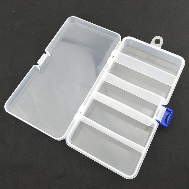 5 Compartments Plastic Fishing Lure Hook Tackle Box Storage Case Portable  Tackle Multifunctional Organizer Fishing Boxes - AliExpress