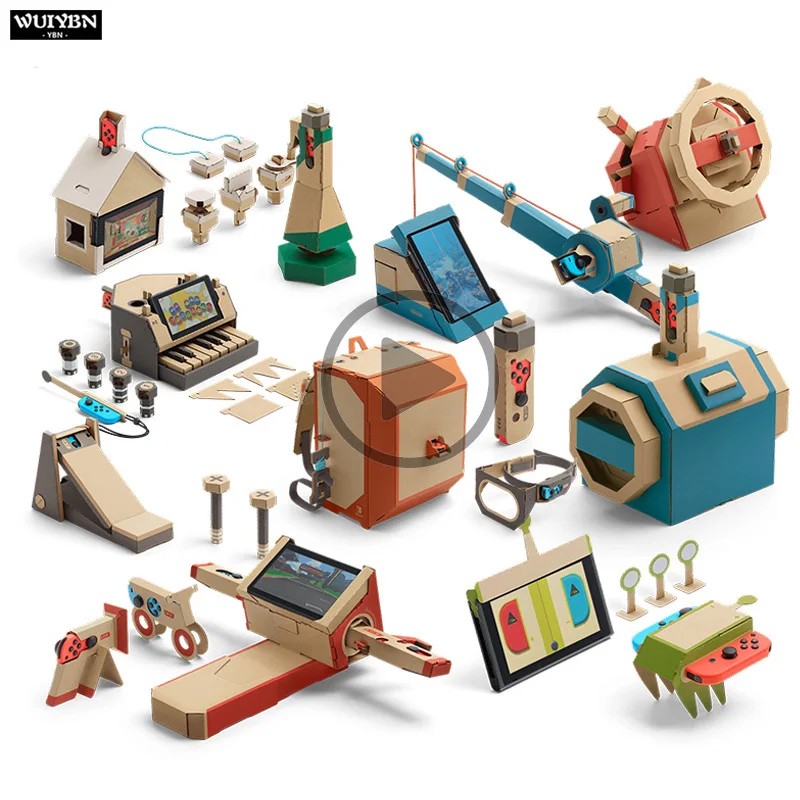 

Case DIY Cardboard Holder Arcade Bracket for Nintendo NS Switch LABO Paper Model Toy