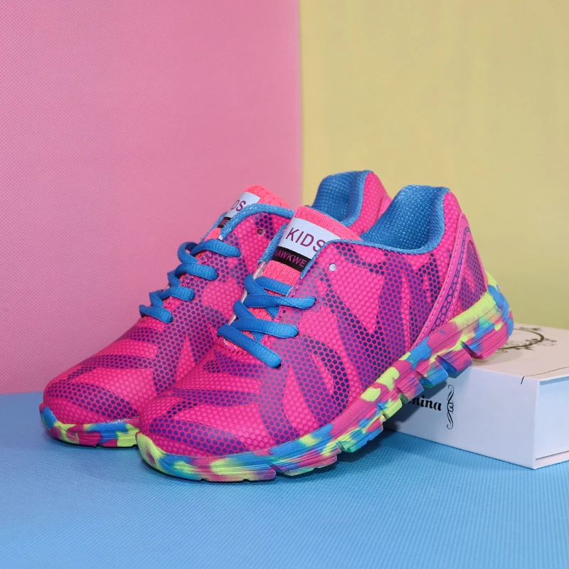 Girls casual shoes kids school shoes boys running trainers students