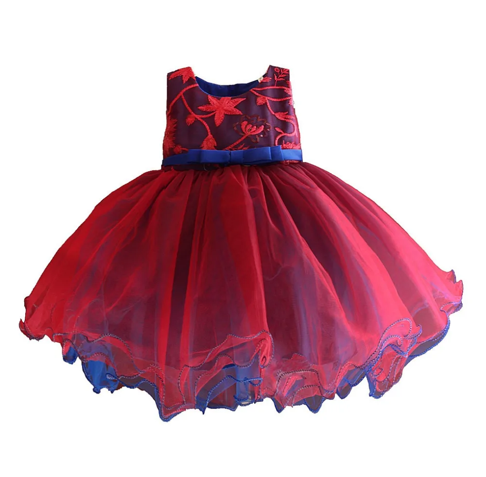 

baby girl dress flower embroidery princess party wedding ball gown baby girl clothes baby dresses for 1-4 years