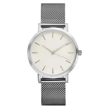 

Fashion Lady Dress Watch Women Crystal Stainless Steel Analog Quartz Wrist Watch Bracelet dropshipping