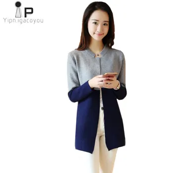 

Autumn Long Cardigan Women Sweater Coat Female Plus Size Warm Long Sleeve Knitting Ladies Sweater Harajuku Fashion Women Tops