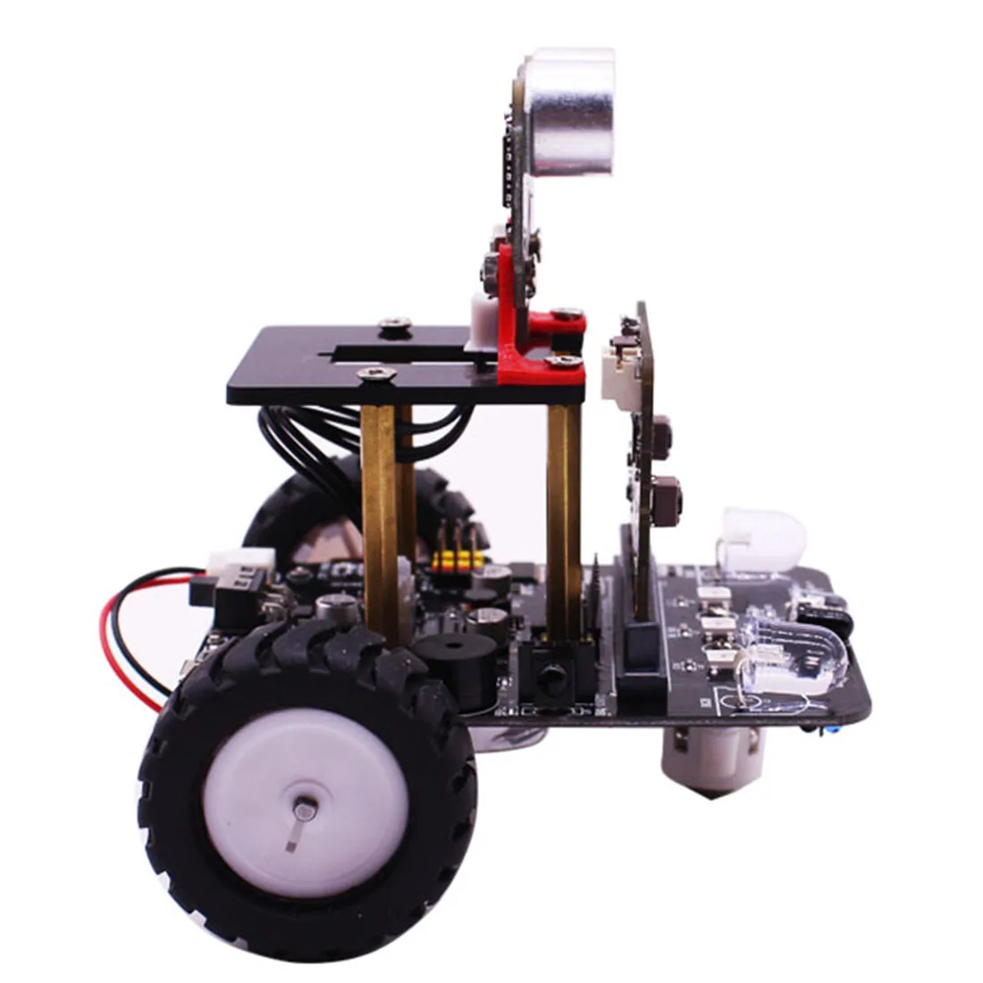 Графический программируемый робот автомобиль с Bluetooth ИК и отслеживающим модулем паровой робот автомобиль игрушка для микро: бит BBC(без материнской платы