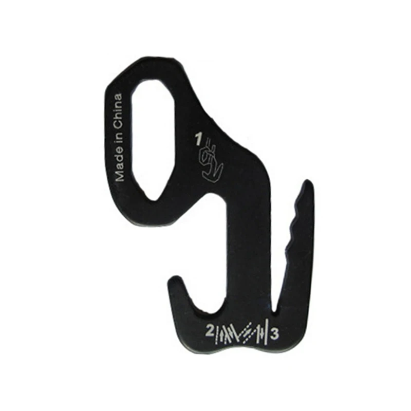 

5 Pcs/Set Camping Hiking 9 type Tent Wind Stopper Luggage Aluminum Alloy Tie Clip Adjust Tentorial Rope Buckle EDC Tool