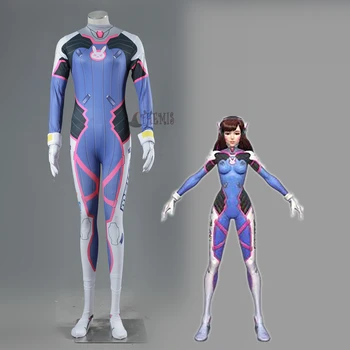 

Athemis Soldier 76 D.Va cosplay costume High quality Jumpsuits same as original Game cosplay custom made size