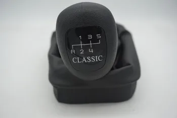 

free Shipping Car Gear Shift Knobs With Leather Boot 5 Speed For Mercedes Benz W202 C Class CLASSIC INNER HOLE DIAMETER 13MM