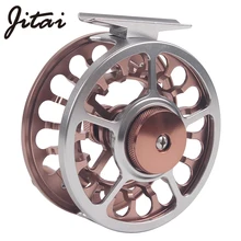 JITAI 7/8 катушка для ловли нахлыстом с ЧПУ Обработанная алюминиевая полностью Металлическая 2+ 1BB водонепроницаемые рыболовные колеса для ловли нахлыстом морская Пресноводная Рыбалка