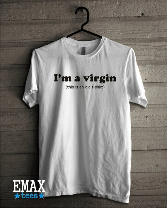 私は聖人ですこれは古いtシャツです 面白い服tumblrシャツi Am A Virgin Tshirt ユニセックスoutfit C585 Tumblr Shirt Funny Clothesshirt Unisex Aliexpress