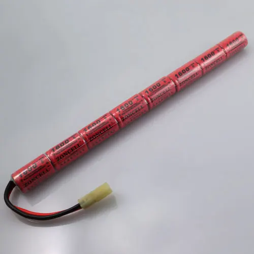 Últimas Novidades 20c Modelo 1600mah ni mh Bateria Grupo 8s cs Ak47 Agosto Mp5 m4 Recarregável Li-ion Celular um no 9.6v - Image 5
