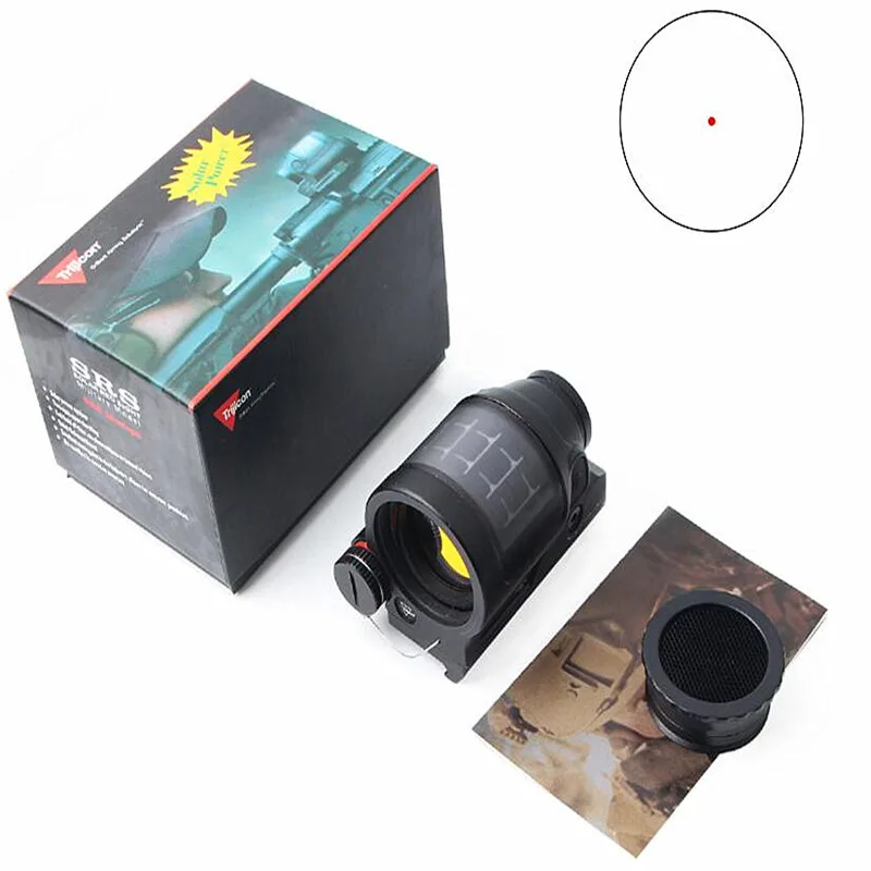 Trijicon Hunting Reflex Sight Solar Power System Hunting SRS 1X38 Red Dot Sight Scope With QD Mount Optics Rifle Scope