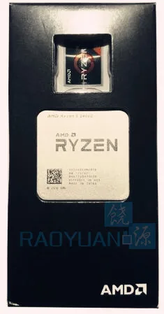 

NEW Black box AMD Ryzen 5 2400G R5 2400G 3.6 GHz Quad-Core Quad-Thread 65W CPU Processor YD2400C5M4MFB Socket AM4