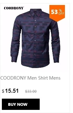 COODRONY свитер Для мужчин Повседневное v-образным вырезом пуловер Для мужчин Осень Slim Fit рубашка с длинными рукавами Для мужчин свитера