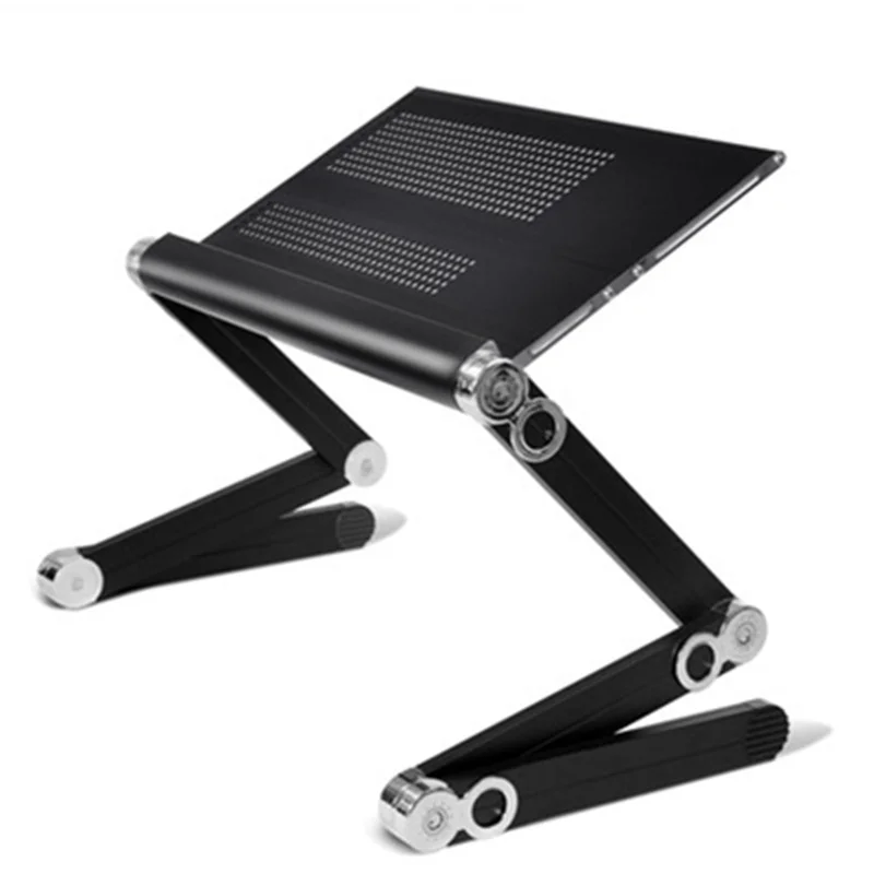 Aluminum Laptop Stand Home Bed Computer Desk Lazy IPAD Folding Office laptop Desk