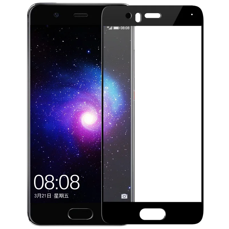 Tomkas Huawei P10 Lite Tempered Glass Screen Protector 9H Full Coverage Film Glass For Huawei P10 Lite Screen Protector          (10)