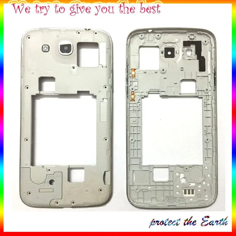 Средний корпус, чехол, рамка для samsung Galaxy Mega 5,8 i9152 9152, средняя пластина, рамка с боковым креплением