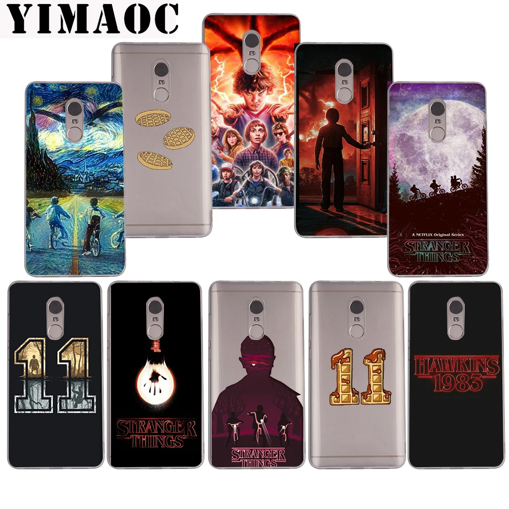 

YIMAOC 108z Cool Stranger Things Soft Case for Xiaomi Mi a1 a2 f1 6 8 lite se mix 2s Redmi 5 6 6a S2 Plus 5A Note 5 6 Pro 4 X