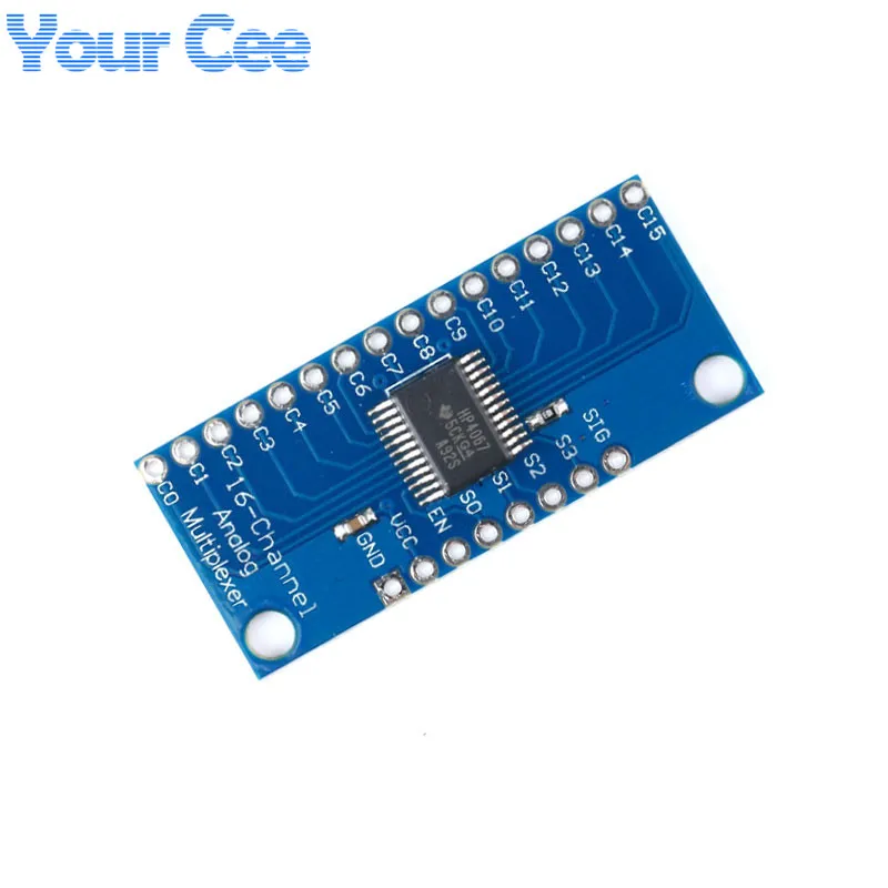 

1 pcs CD74HC4067 16-Channel Analog Digital Multiplexer Breakout Board Module For Arduino