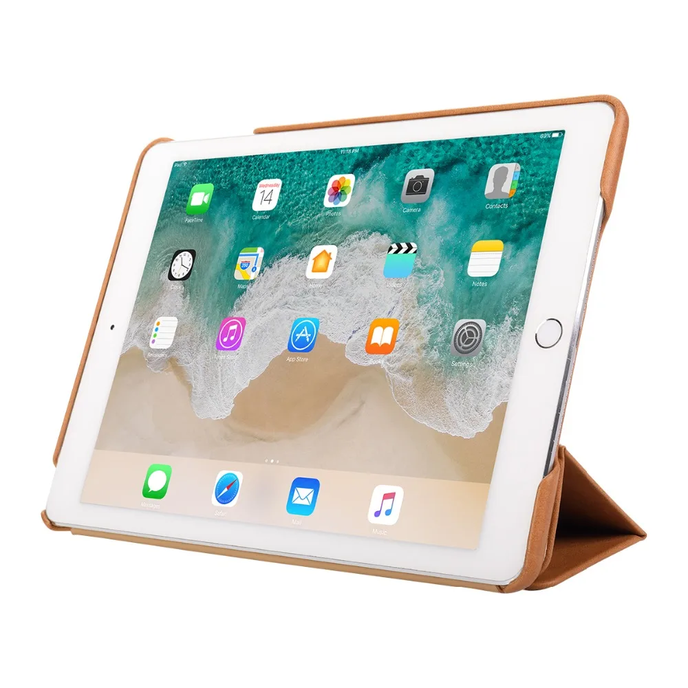 Чехол jisoncase из микрофибры для iPad 9,7, чехол с подставкой и слотом для карандашей, роскошный противоударный чехол-книжка для планшета, iPad A1893