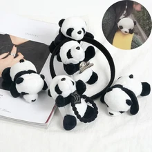 Милые детские украшения для волос с пандой, детские заколки для волос с изображением медведя, заколки для волос, кавайные головные уборы для животных, детские головные уборы для девочек
