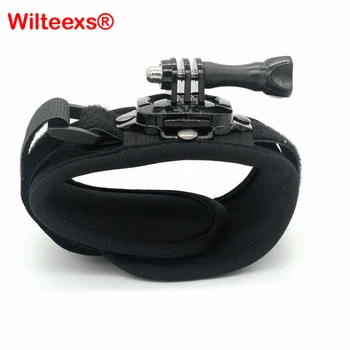 

WILTEEXS 360 Degree Wrist Mount Band Strap And Screw For Hero5 4 3+ 2 SJ4000 SJ5000 Xiaomi Yi2 Action Camera Accessories