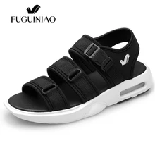 Модные повседневные мужские сандалии с воздушной подушкой Летняя мужская пляжная обувь сандалии для отдыха Zapatos Hombrez brew Sapato Masculino