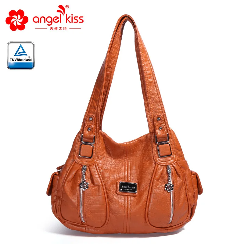 

New Arrival Angel Kiss Original Factory Spring and Summer Ladies Handbags Large Capacity Skin-friendly Multi Pockets Purses Bags