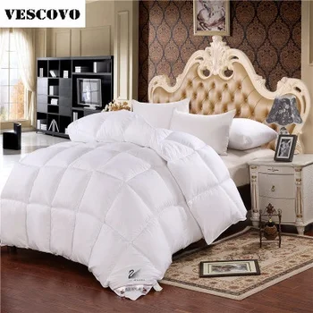 

European Edredon funda 95% goose down comforter double velvet feather quilt