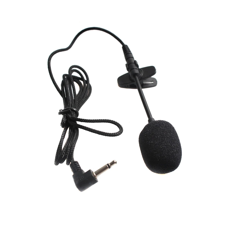 

3.5mm Jack Handsfree Speeching Microphone Portable Long lavalier Clip Microphone For Lecture Teaching Conference Guide