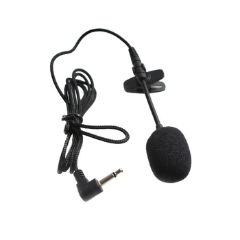 

3.5mm Jack Handsfree Speeching Microphone Portable Long lavalier Clip Microphone For Lecture Teaching Conference Guide