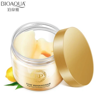 

BIOAQUA Brand Lemon Extract Essence Eye Mask Skin Care Moisturizing Lift Firming Anti-Wrinkle Dark Circles Eye Patches Eyemask