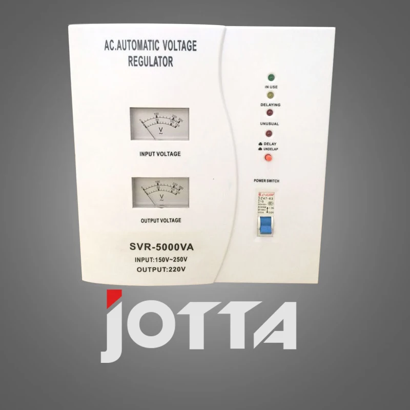 

SVR-5kVA Single-phase high accuracy full automatic ac Relay type voltage stabilizer