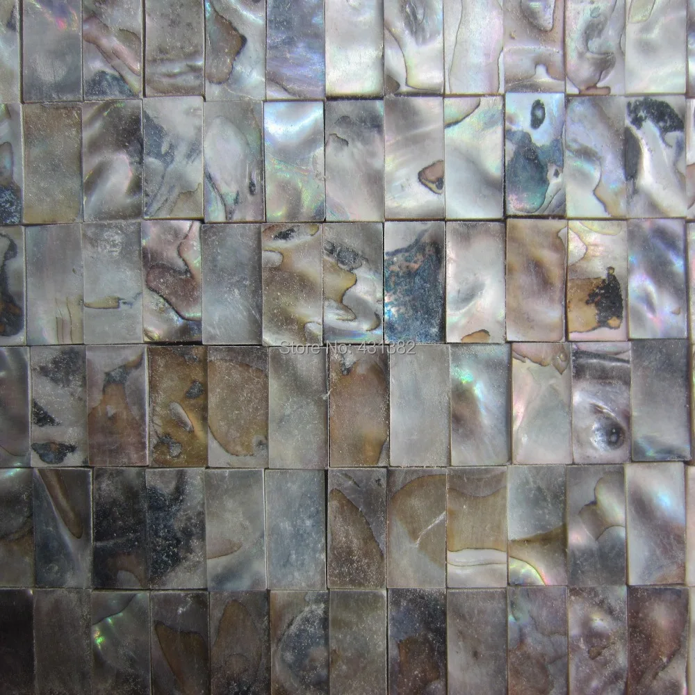 

HYRX Fresh water shell mosaic tiles ; mother of pearl mosaic tiles decorative tile strips;mosaique nacre;
