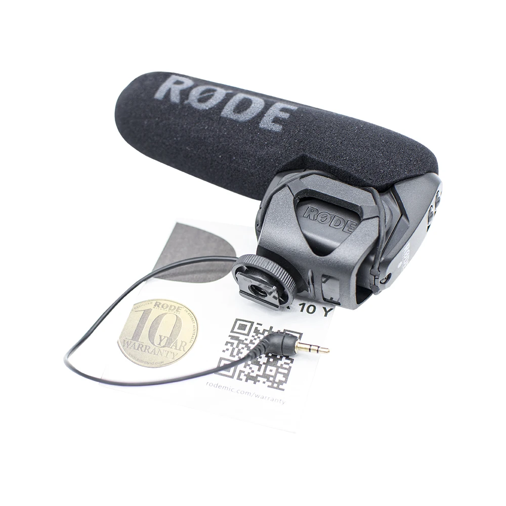 Interview Rycote shockmout Rode Videomic PRO SLR camera directional