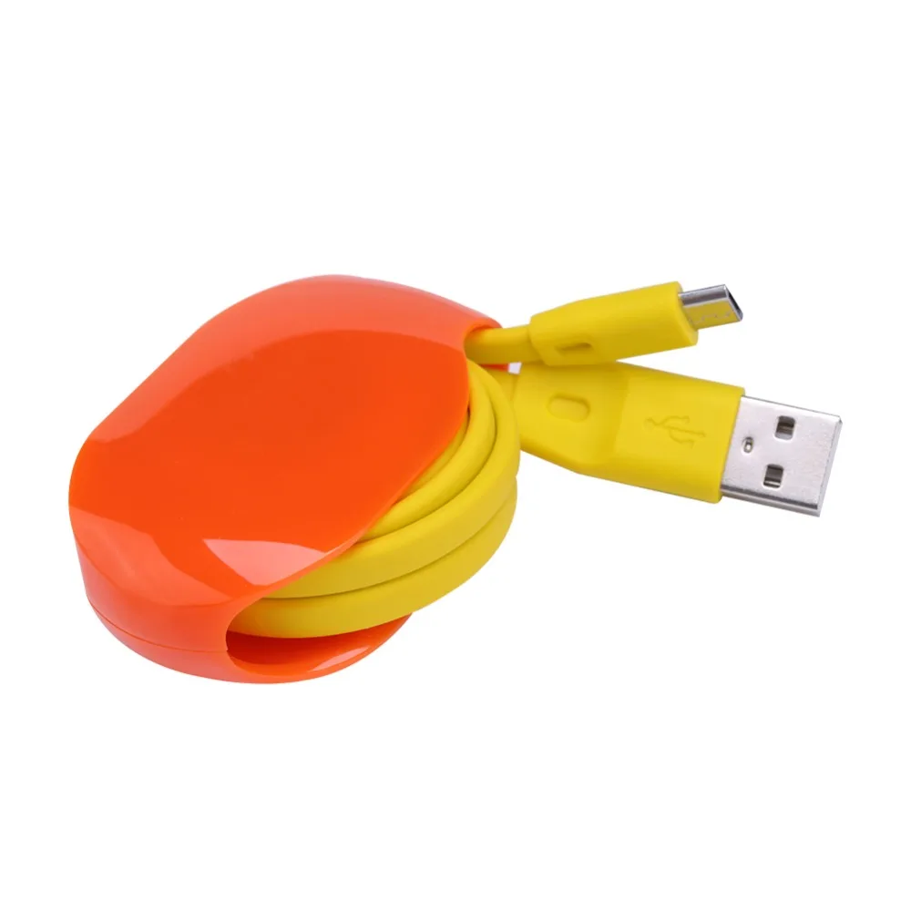 

SOONHUA Colorful Headphone Auto Cable Cord Wire Organizer USB Data Cable Protector Set Bobbin Winder For Earphone USB Cable