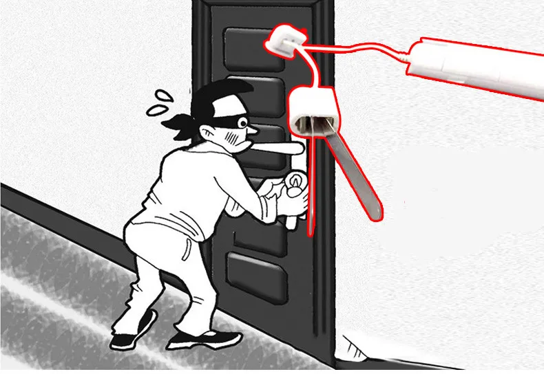 anti-theft alarm door portable  (8)_
