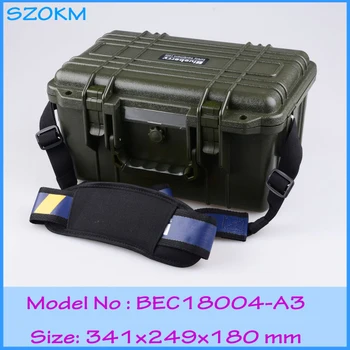 

waterproof anti-shock Plastic rescue tools box /case 341X249X180MM