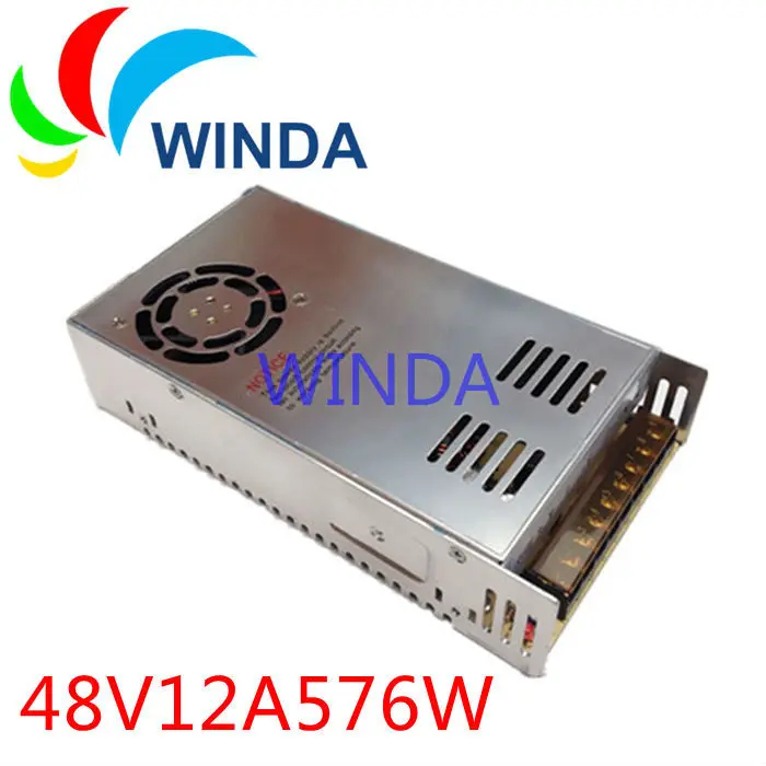 

Switching power supply 48V12A built-in cooling DC fan security full range DC transformer 110V 220V for cnc engraving machine