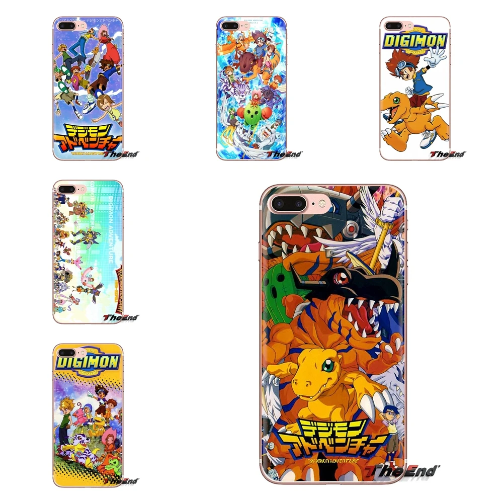 

Digimon Adventure Tri Japan Anime For Samsung Galaxy S3 S4 S5 Mini S6 S7 Edge S8 S9 S10 Plus Note 3 4 5 8 9 Transparent TPU Case
